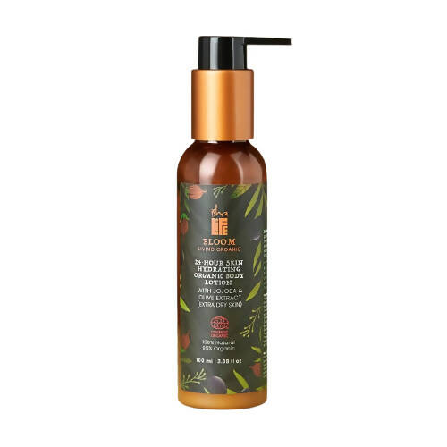 Isha Life 24 Hours Skin Hydrating Organic Body Lotion With Jojoba & Olive Extract - Mytrendzcart