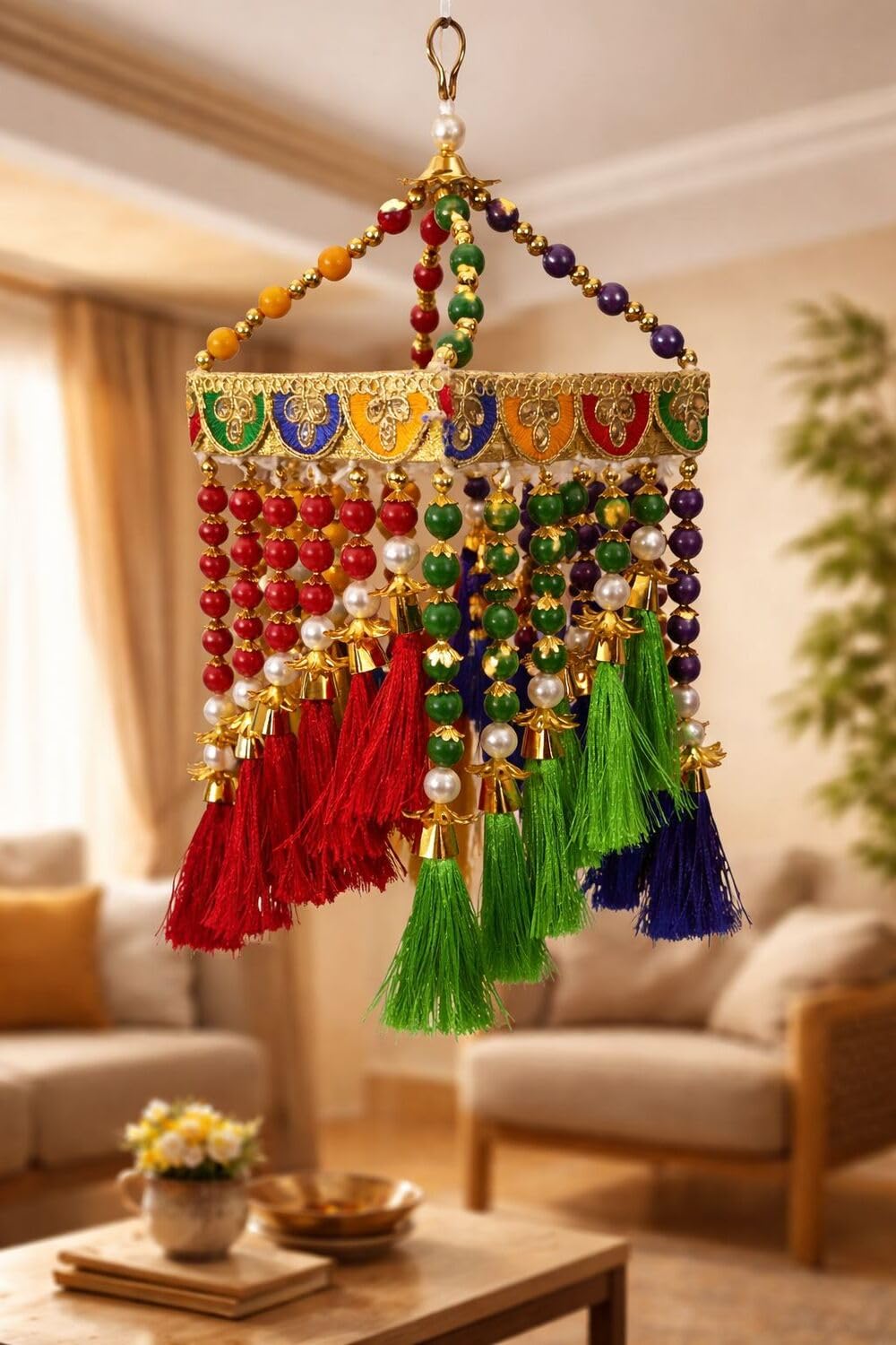 Rajasthani Moti Jhumar Door Hanging