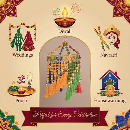 Rajasthani Moti Jhumar Door Hanging