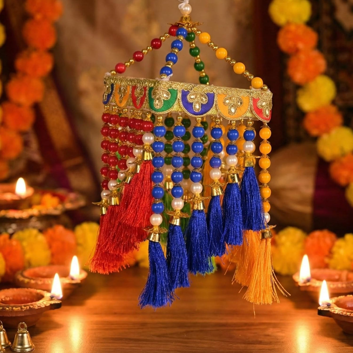 Rajasthani Moti Jhumar Door Hanging