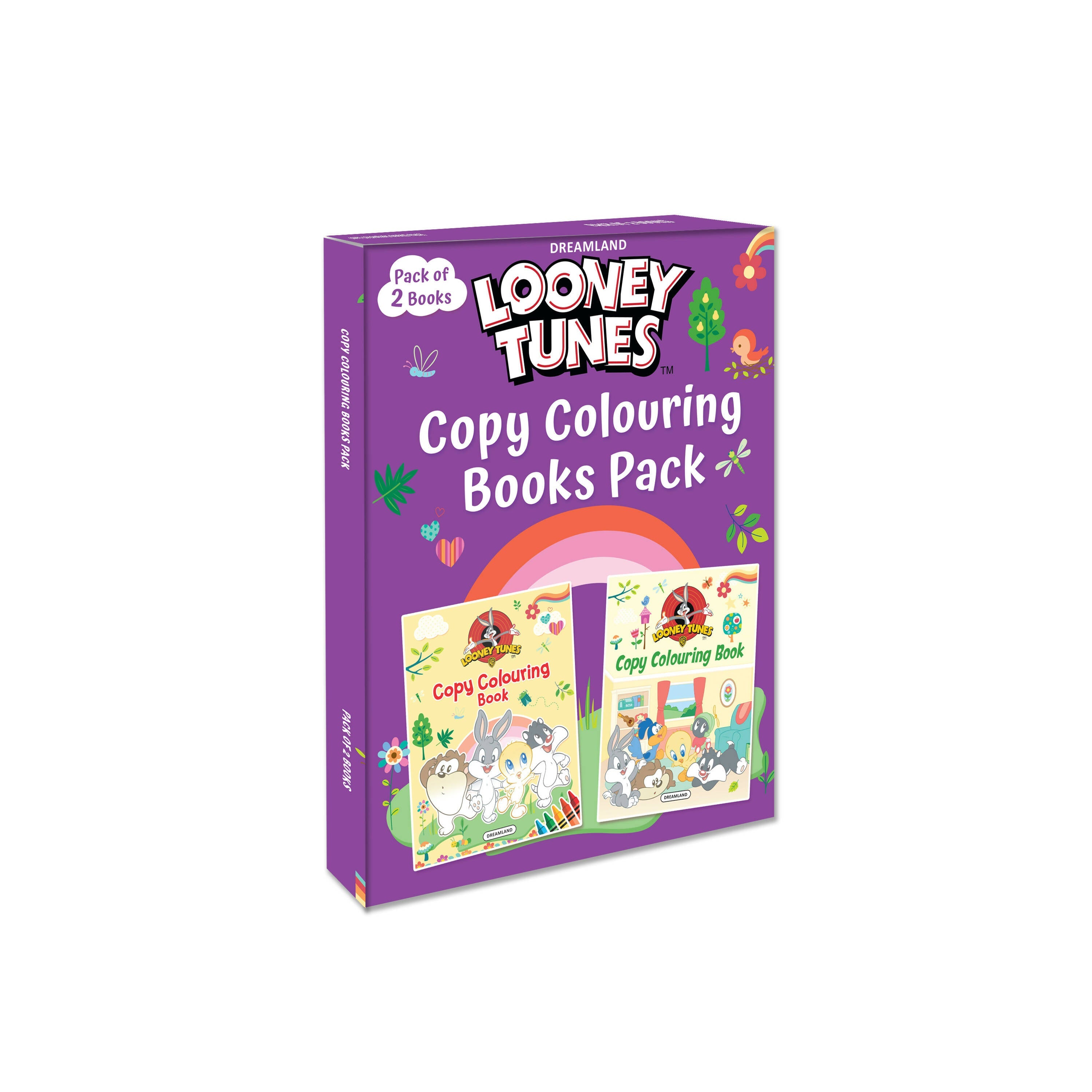 Dreamland Looney Tunes Copy Colouring Books Pack ( A Pack of 2 Books) - Mytrendzcart