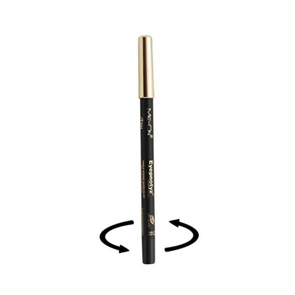 Me-On Pencil Kajal Jet Black Matte Finish - Mytrendzcart