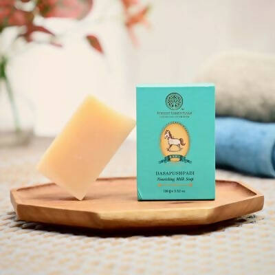 Forest Essentials Dasapushpadi Nourishing Milk Soap - Mytrendzcart