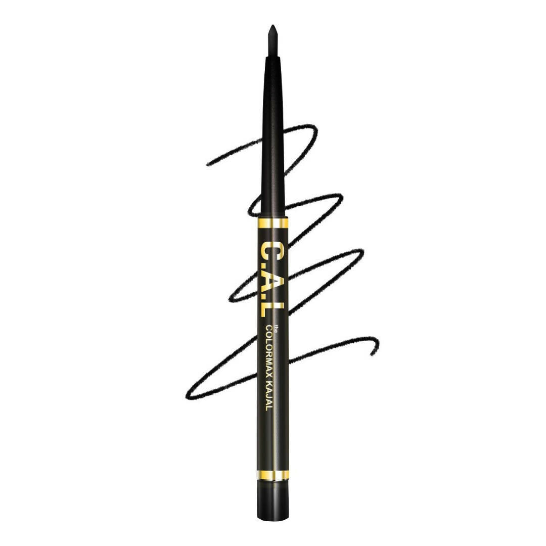 CAL Los Angeles One Stroke Intense Black Max Kajal Pencil - Mytrendzcart