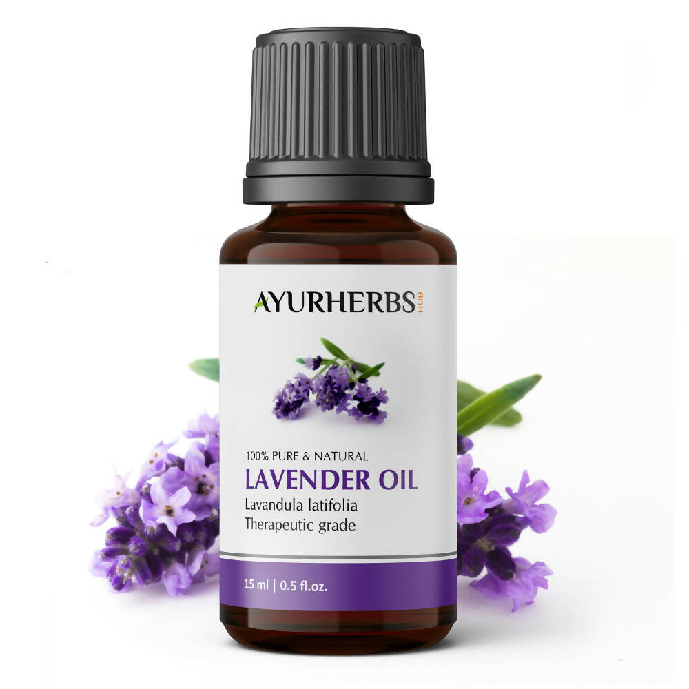 Ayurherbs Lavender Therapeutic Grade 100% Pure & Natural Essential Oil - Mytrendzcart