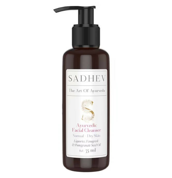 Sadhev Ayurvedic Facial Cleanser for Normal - Dry Skin - Mytrendzcart