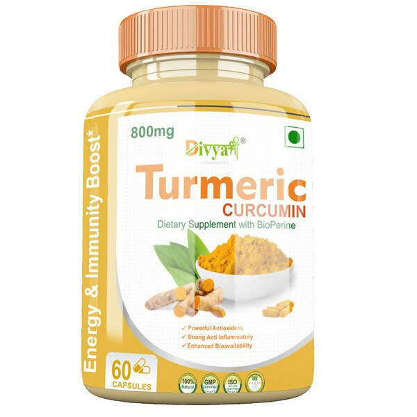 Divya Shree Turmeric Curcumin Capsules Mytrendzcart