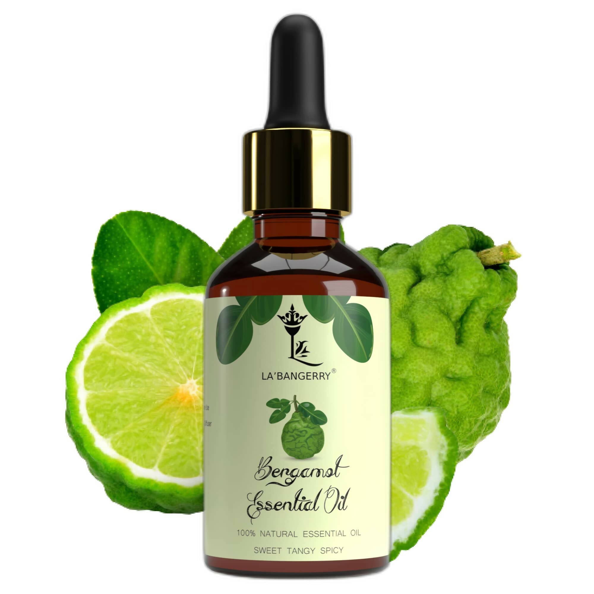 LA'BANGERRY 100% Pure Organic Bergamot Essential Oil - Mytrendzcart