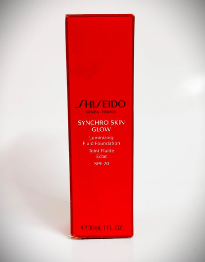 Shiseido Synchro Skin Glow Luminizing Fluid Foundation - Neutral 2 - Mytrendzcart