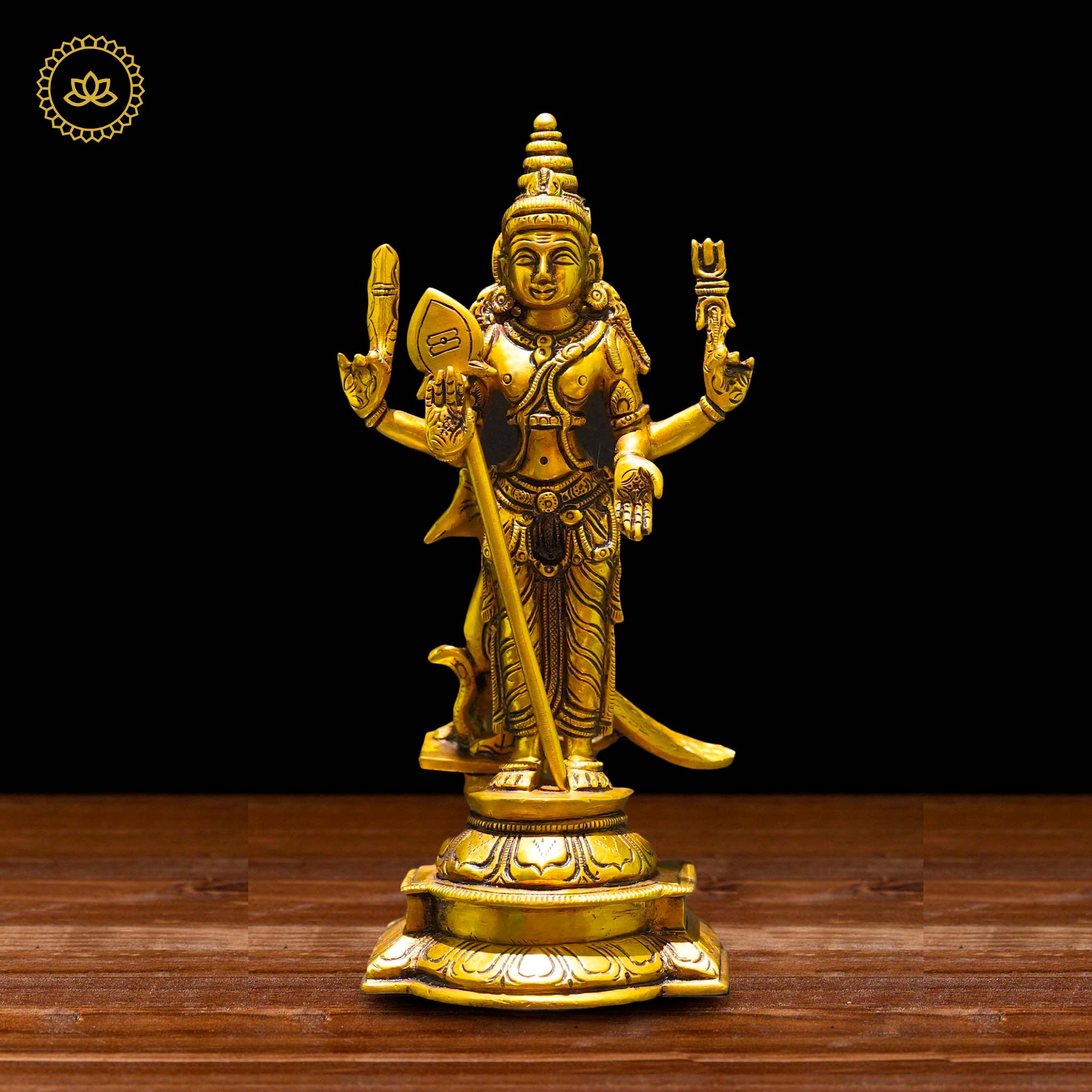 Brass Subramanya Statue - Divine Blessings for Spiritual Seekers - Mytrendzcart