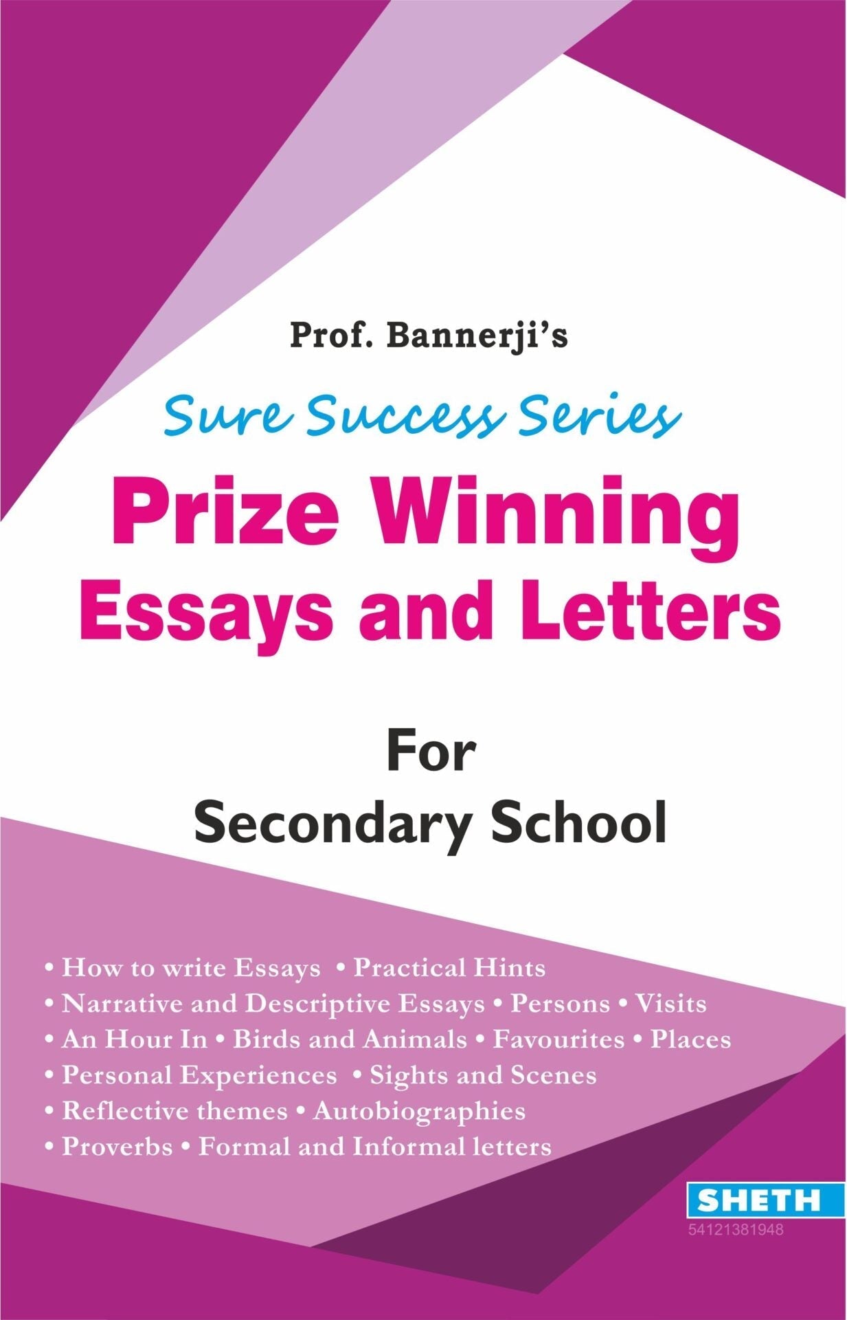 Sure Success Prize Winning Essays & Letters for Secondary School| English Essays| Ages 10 - 16 Years - Mytrendzcart