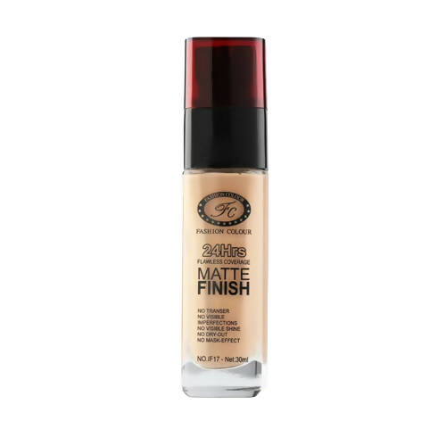 Fashion Colour 24Hrs Matte Finish Flawless Coverage Foundation-Shade 02 (Medium to Dark) - Mytrendzcart