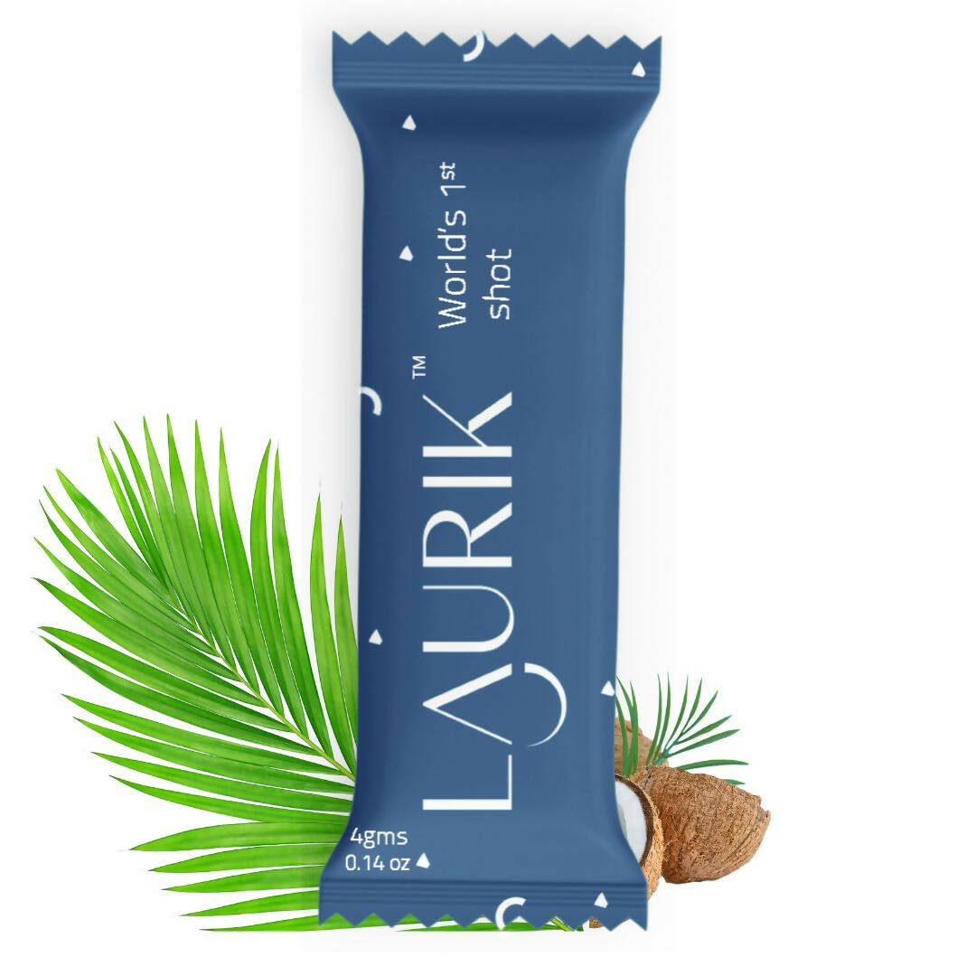 Laurik Skin Care Shots Supplement Powder For Women Lauric Acid, Papaya, Olives, Avocado, Cocoa & Green Tea - Vanilla - Mytrendzcart