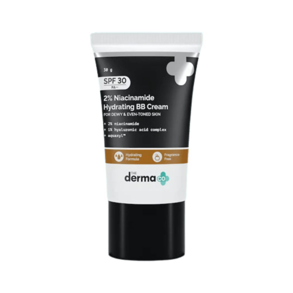 The Derma Co 2% Niacinamide Hydrating BB Cream - 03 Warm Beige - Mytrendzcart