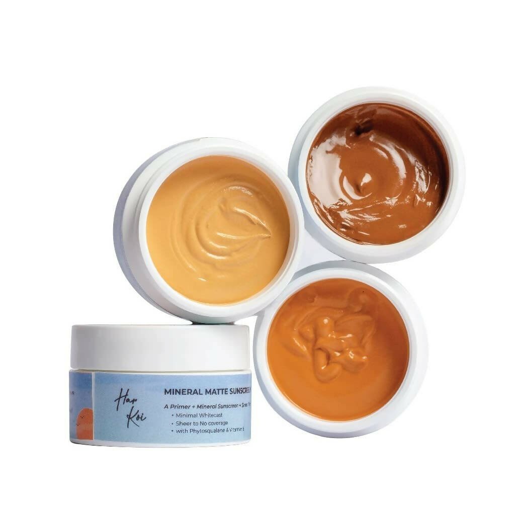 The Harkoi Mineral Matte Sunscreen - SPF 35 - Shade 5 - Mytrendzcart