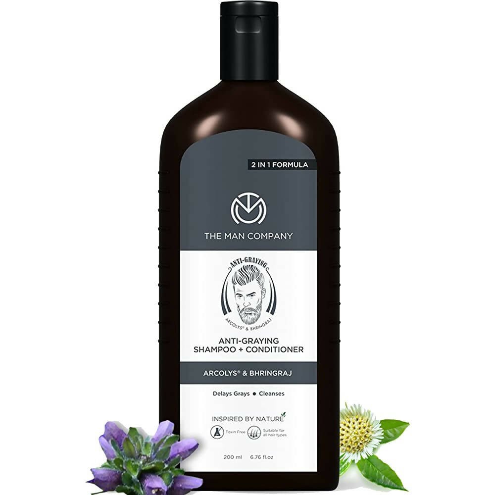 The Man Company Anti - Graying Shampoo & Conditioner for Men - Mytrendzcart