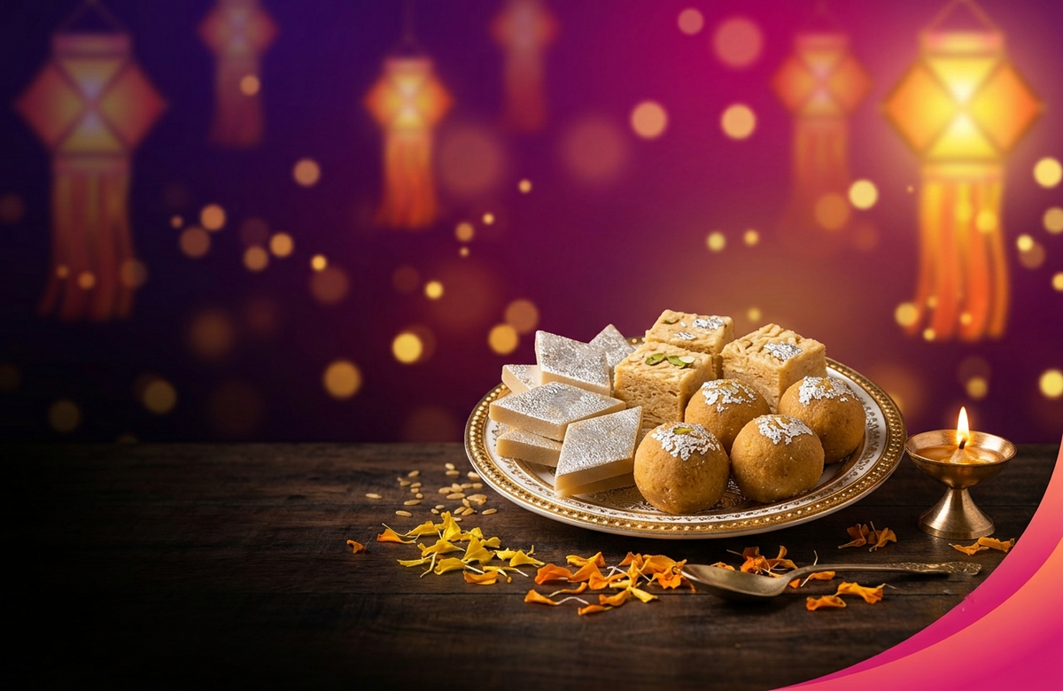 Sweets - Diwali collage tile (desktop)