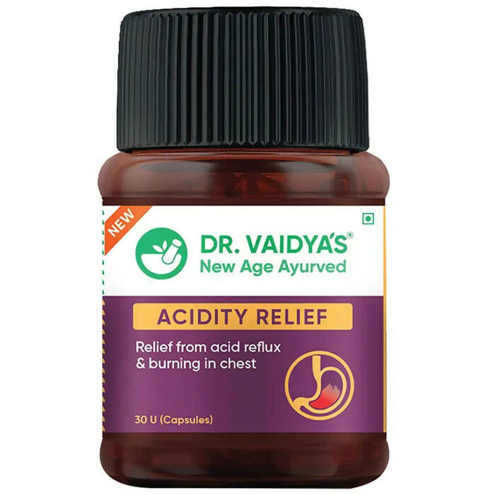 Dr. Vaidya's Acidity Relief Capsules Mytrendzcart