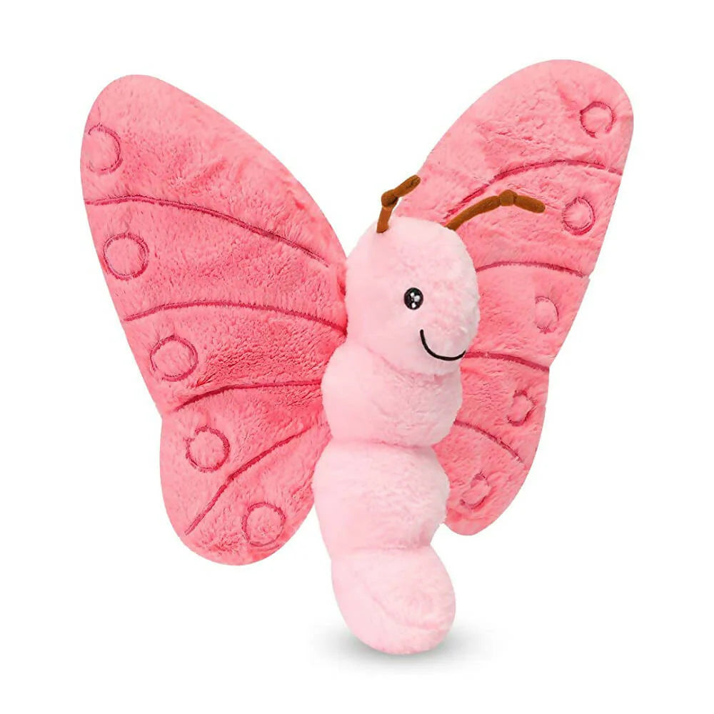 Webby Soft Butterfly Plush Pink Toy for Kids- 40 cm Mytrendzcart