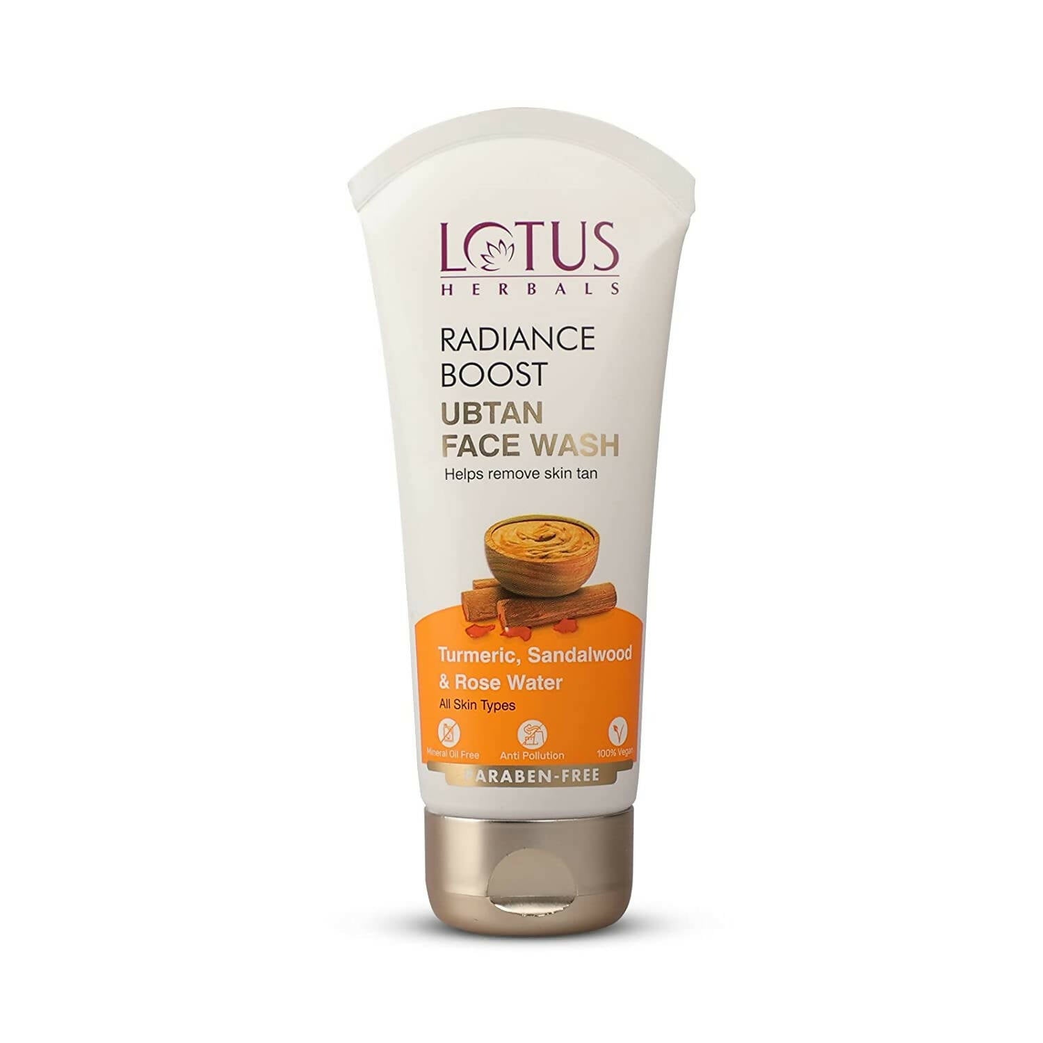 Lotus Herbals Radiance Boost Ubtan Facewash - Mytrendzcart