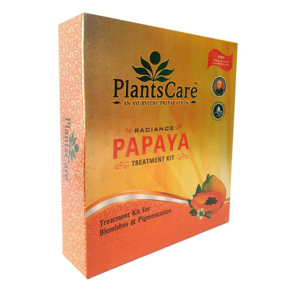 Plants Care Radiance Papaya Treatment Kit mini 80g+65ml - Mytrendzcart