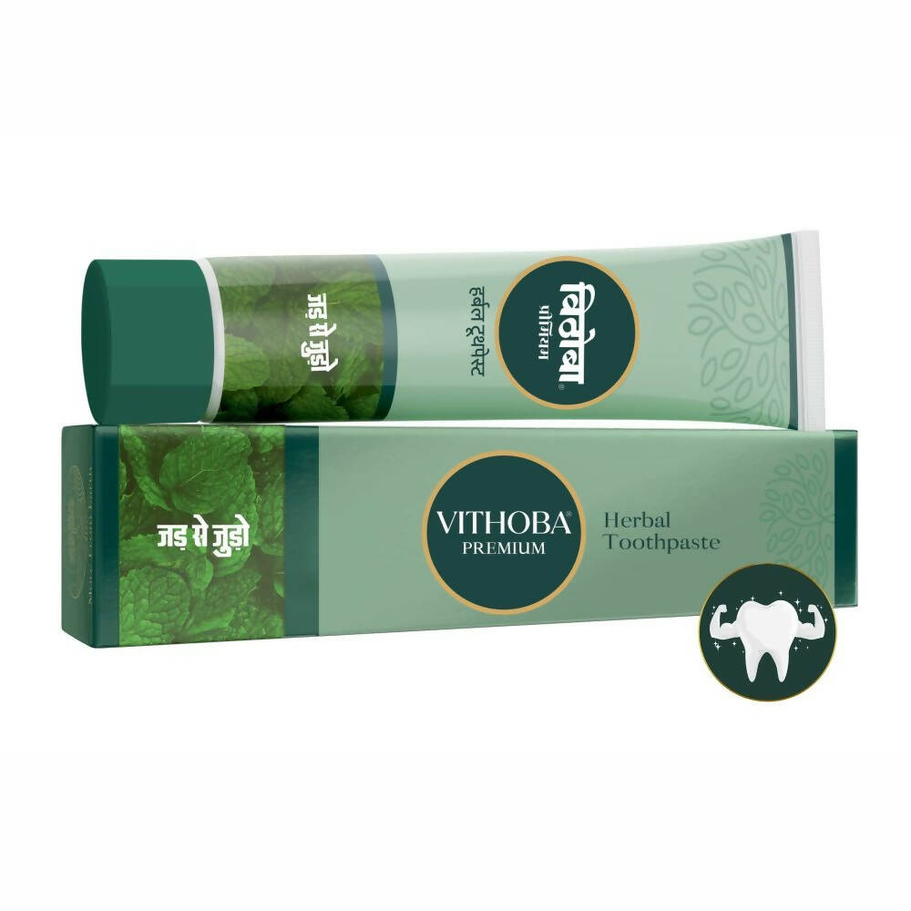 Vithoba Ayurvedic Premium Herbal Toothpaste - Mytrendzcart