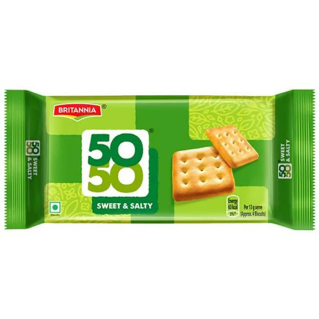 Britannia 50-50 Sweet & Salty Biscuits - Mytrendzcart