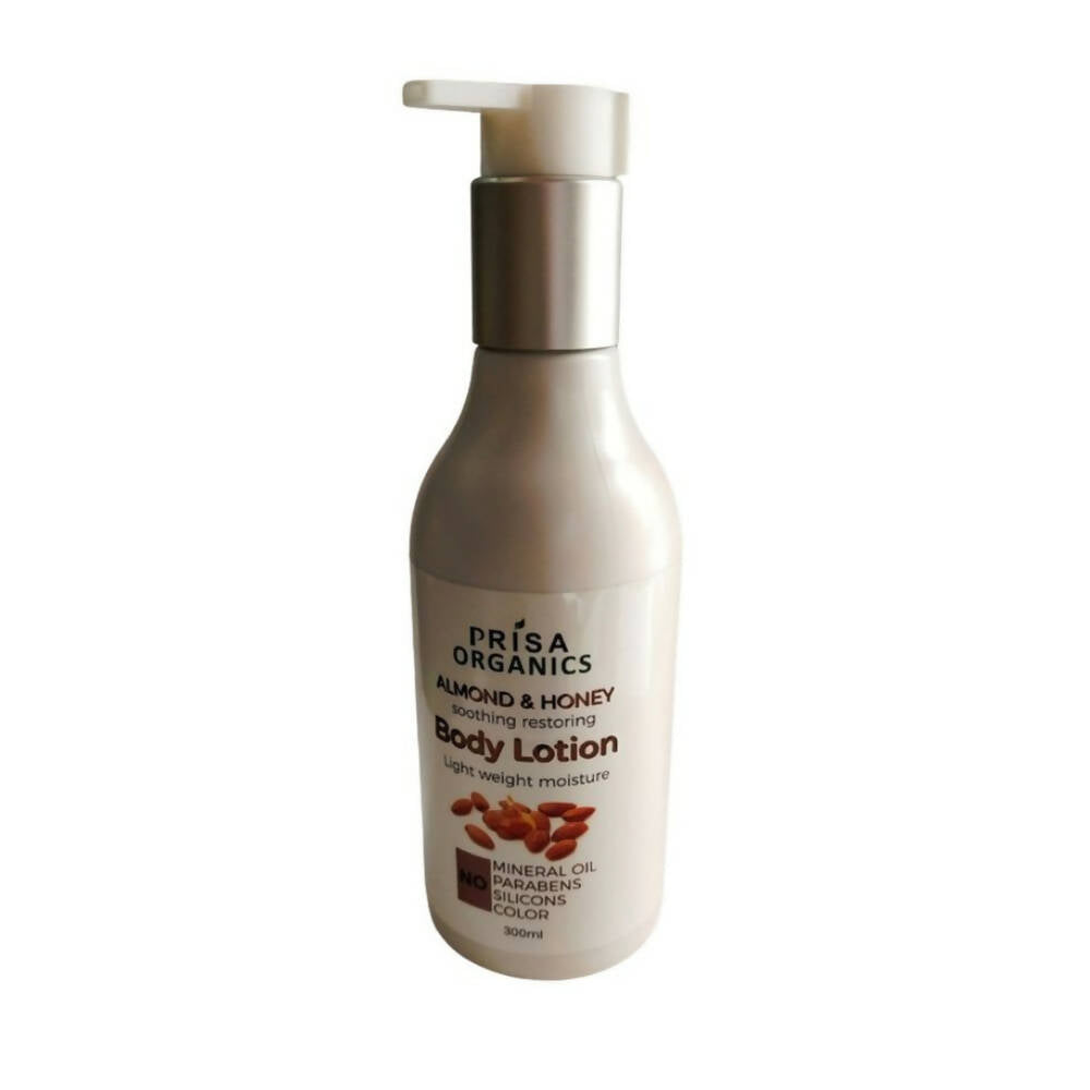 Prisa Organics Almond & Honey Soothing Restoring Body Lotion - Mytrendzcart