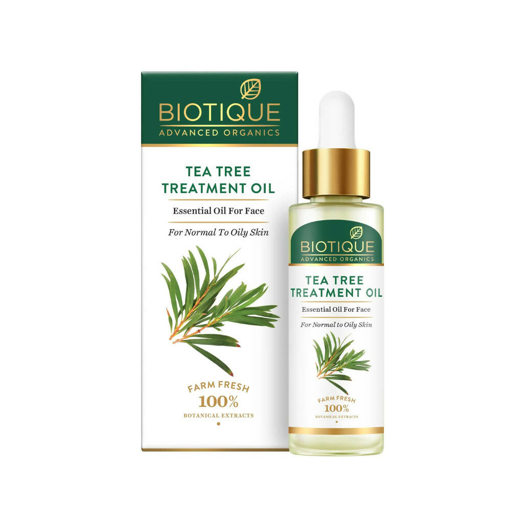 Biotique Tea Tree Treatment Face Oil - Mytrendzcart