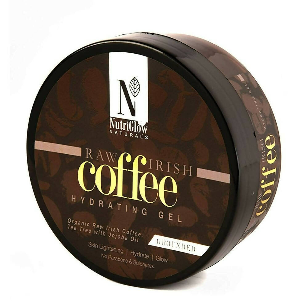 NutriGlow NATURAL'S Coffee Hydrating Gel, Organic Raw Irish Coffee With Tea Tree With Jojoba Oil - Mytrendzcart