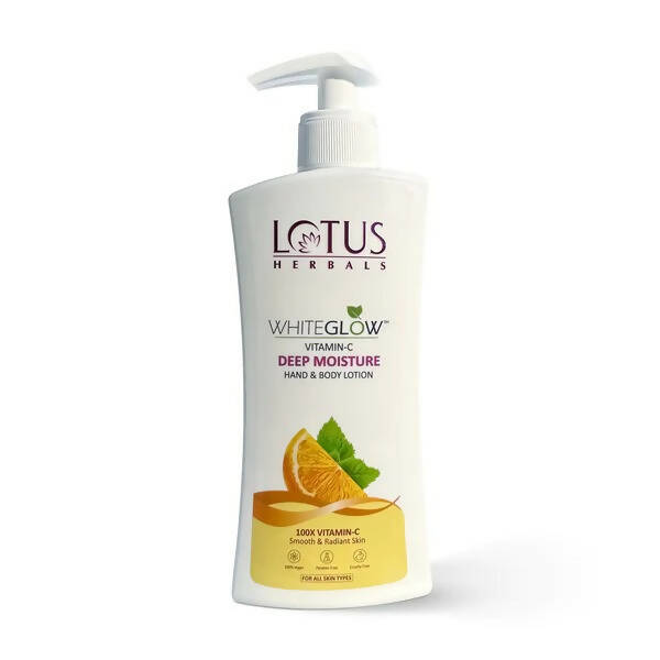 Lotus Herbals WhiteGlow Vitamin C Deep Moisture Hand & Body Lotion - Mytrendzcart