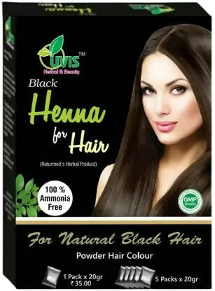 UVIS Herbal & Beauty Black Henna - Mytrendzcart