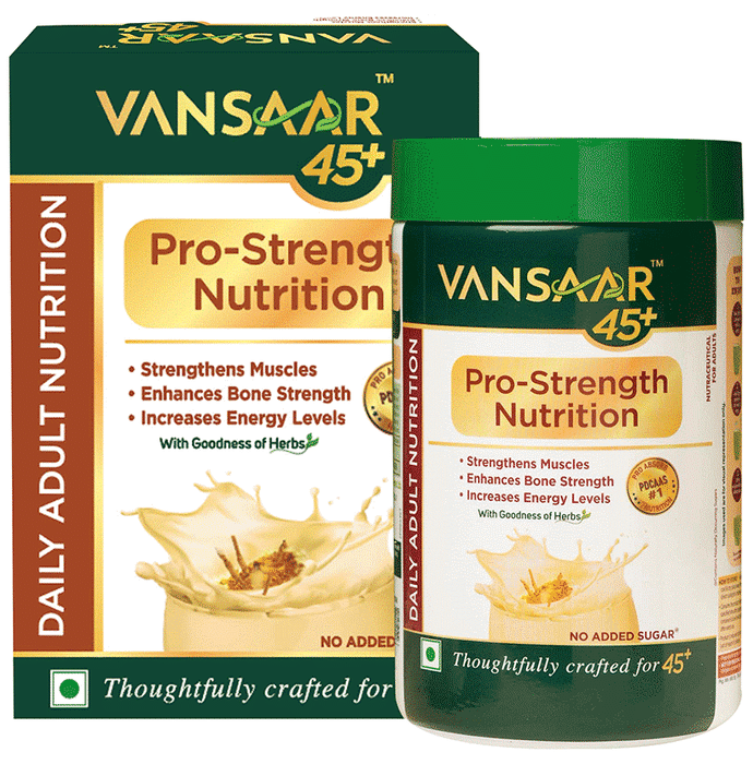 Vansaar 45+ Pro - Strength Nutrition Health Drink for Adults - Mytrendzcart