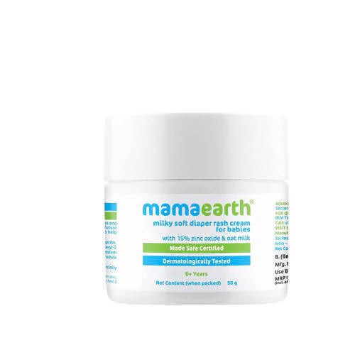 Mamaearth Milky Soft Diaper Rash Cream for Babies -50 gm Mytrendzcart