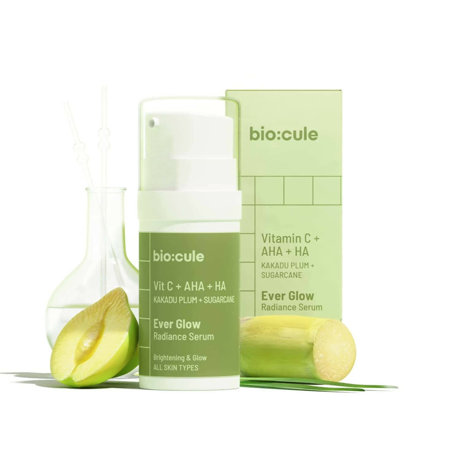 Biocule Ever Glow Radiance Vitamin C Face Serum - Mytrendzcart