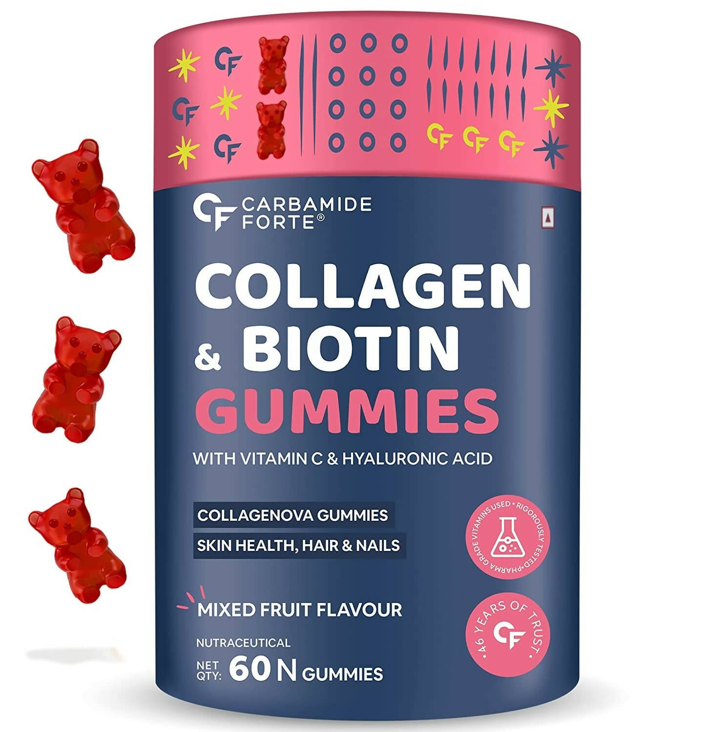 Carbamide Forte Collagen & Biotin Gummies - Mytrendzcart