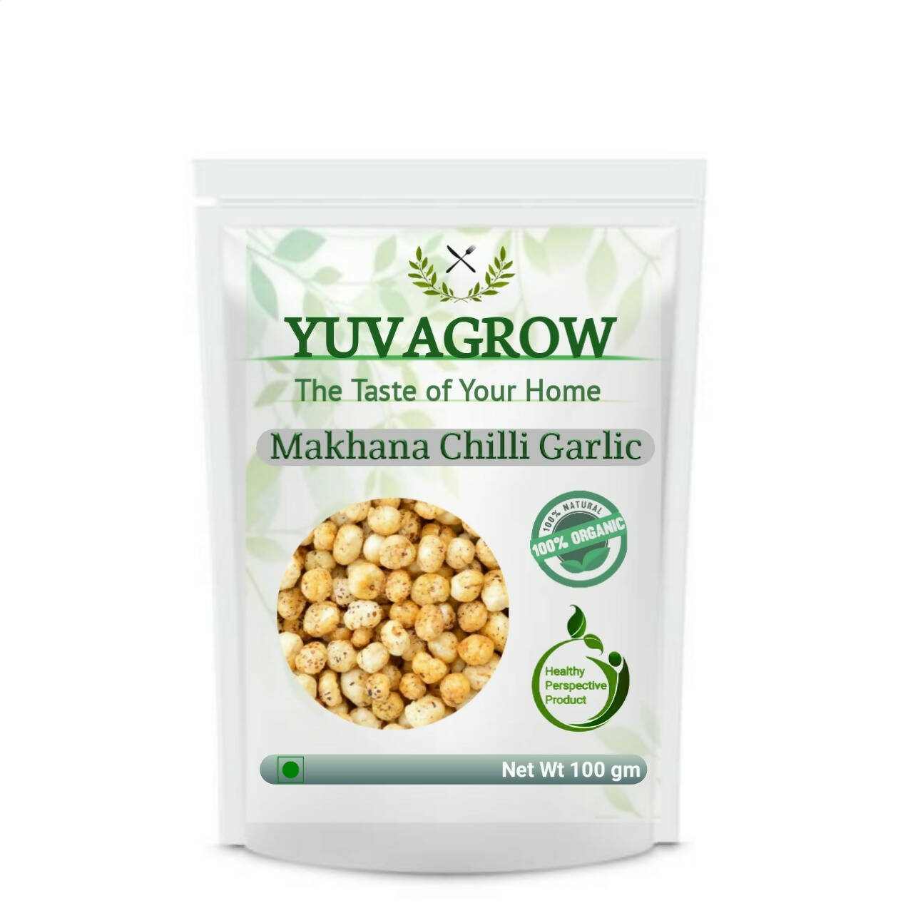 Yuvagrow Makhana Chilli Garlic - Mytrendzcart