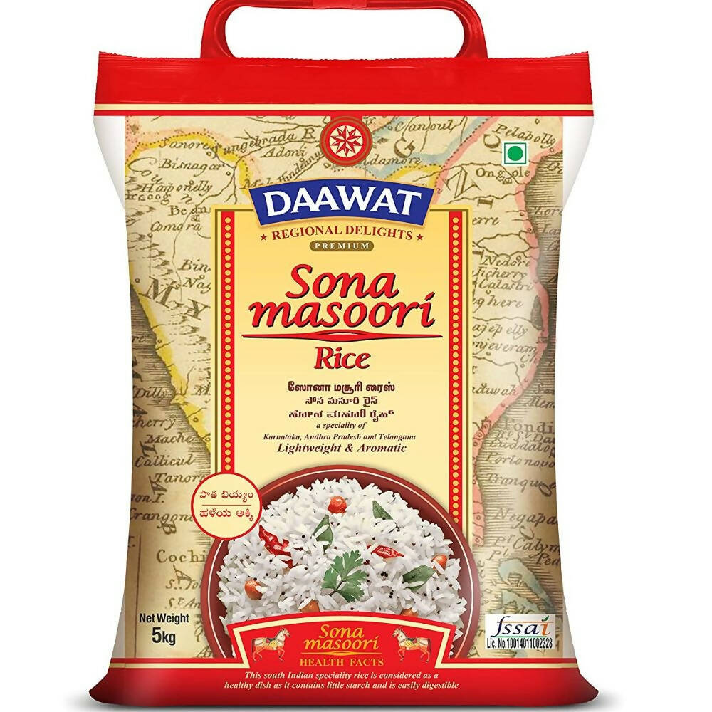 Daawat Sona Masoori Rice - Mytrendzcart