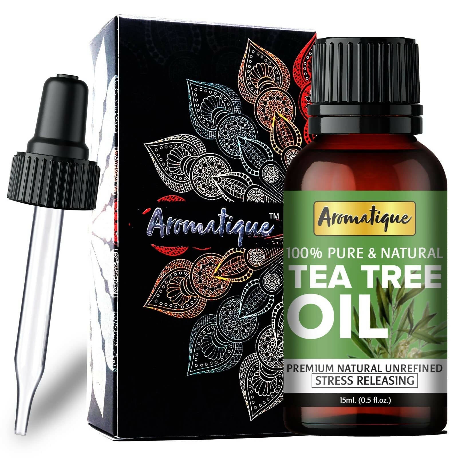 Aromatique Tea Tree Essential Oil for Skin Acne, Hair - Mytrendzcart