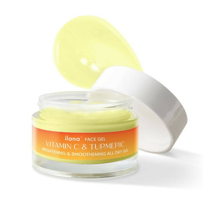 Ilana Brightening And Smoothening All Day Face Gel With Vitamin C & Turmeric - Mytrendzcart