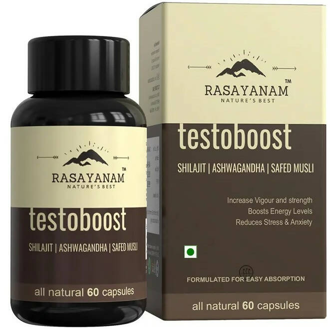 Rasayanam Testoboost Capsules - Mytrendzcart