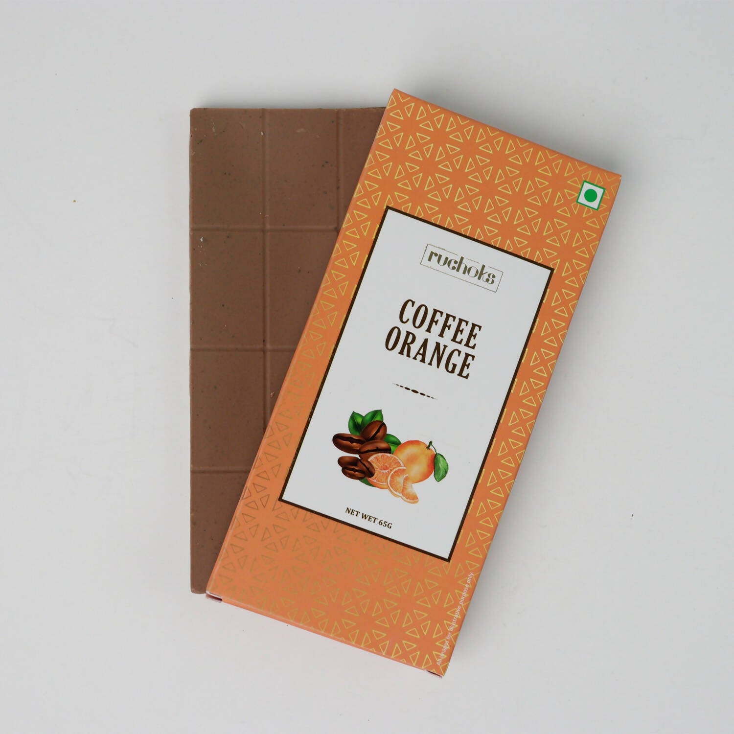 Dibha Ruchoks - Coffee Orange Chocolate Bar - Mytrendzcart