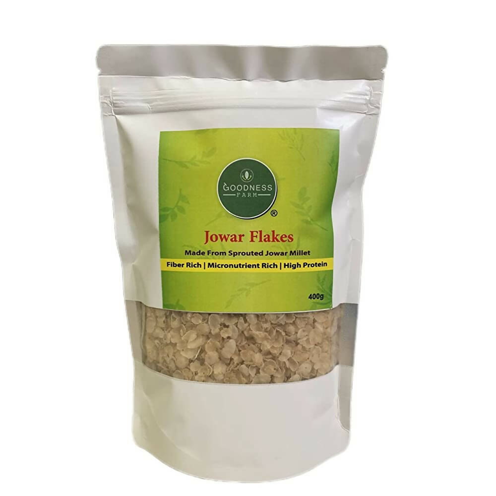 Goodness Farm Jowar Flakes/Sorghum Flakes - Mytrendzcart