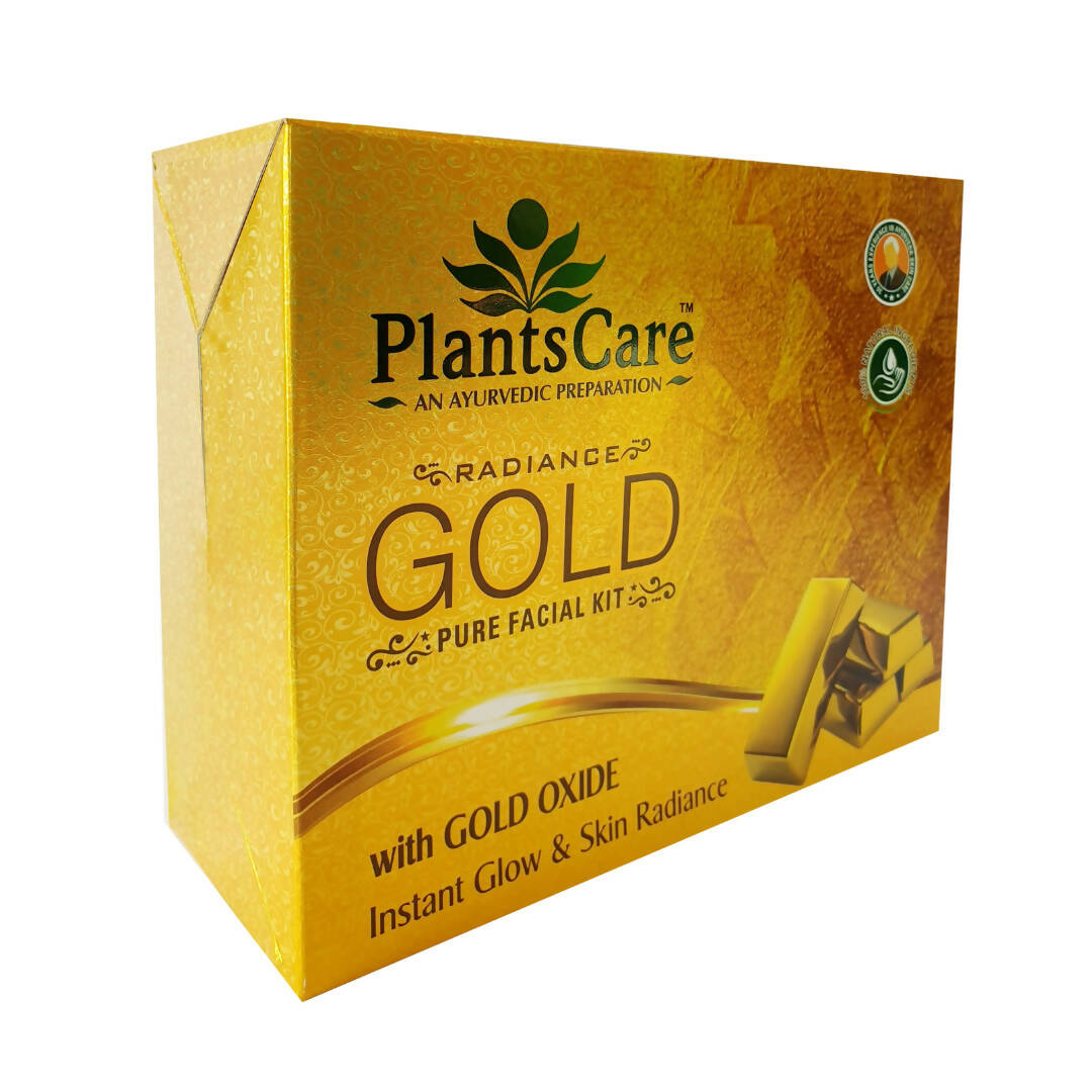 Plants Care Radiance Gold Pure Facial kit 210g - Mytrendzcart