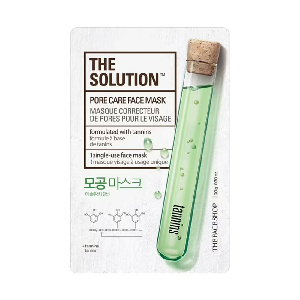 The Face Shop The Solution Pore Care Face Mask - Korean Skincare - Mytrendzcart