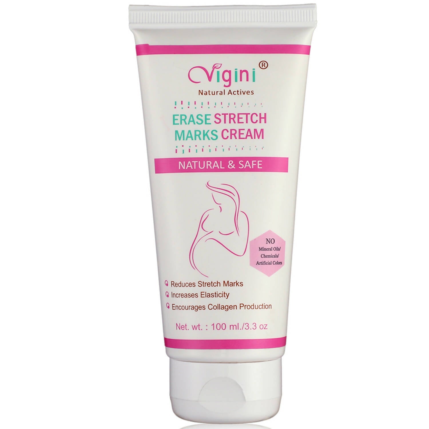 Vigini Natural Actives Stretch Marks Scars Removal Oil Cream - Mytrendzcart