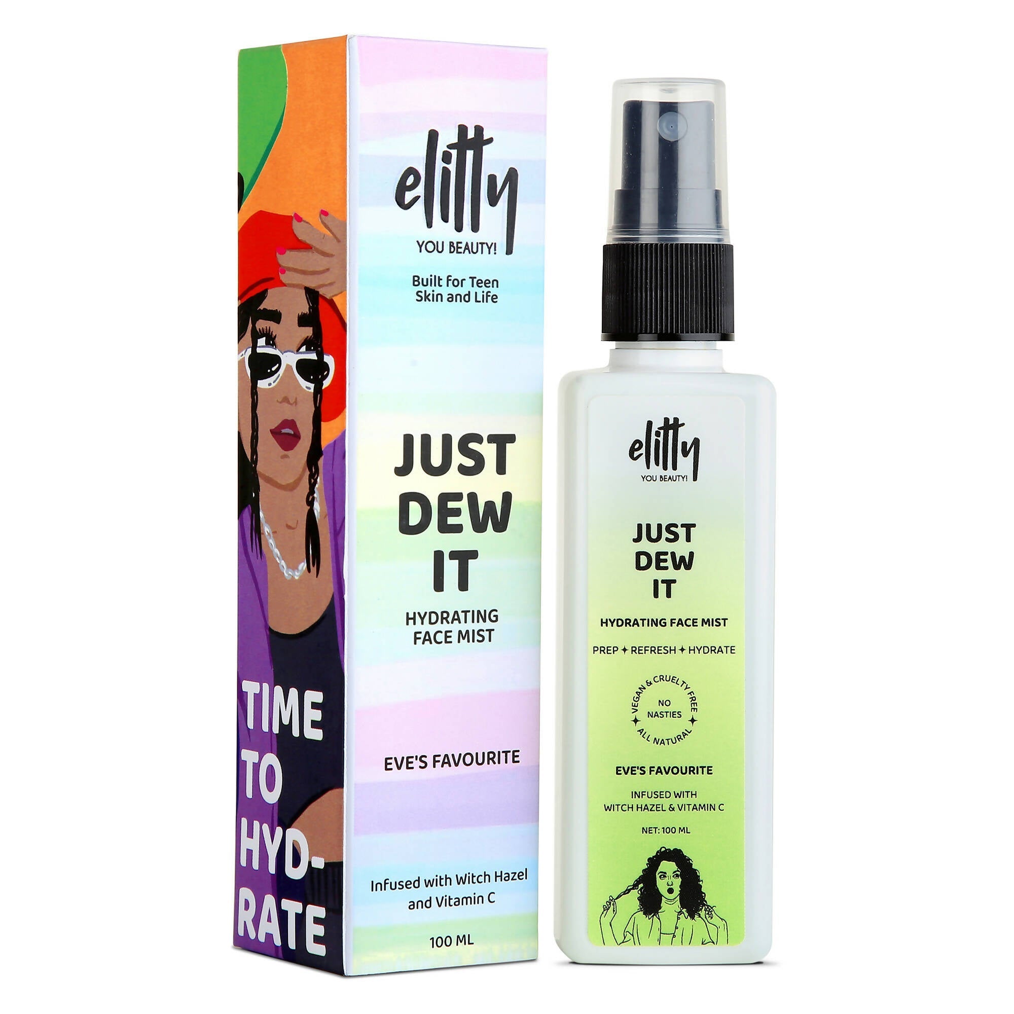 Elitty Just dew it - Hydrating Face Mist - Eve's Favourite - Mytrendzcart