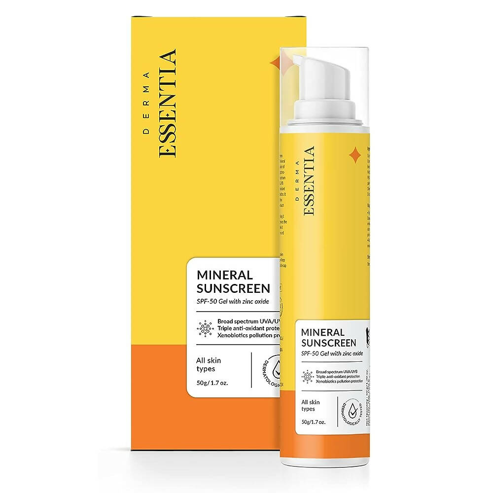 Derma Essentia SPF 50 Mineral Sunscreen Gel - Mytrendzcart