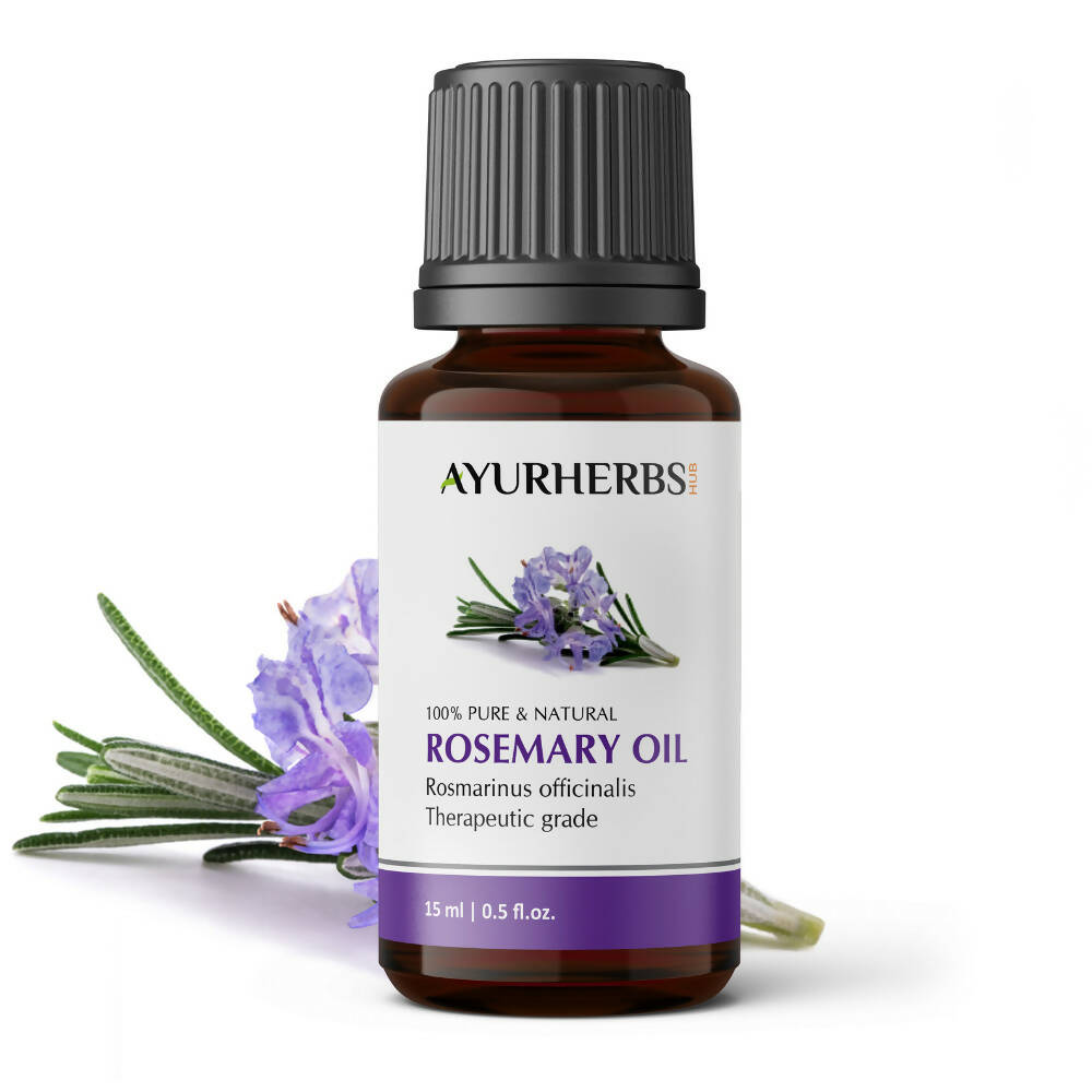 Ayurherbs Rosemary Therapeutic Grade 100% Pure & Natural Essential Oil - Mytrendzcart