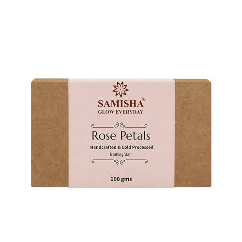 Samisha Organic Rose Petals Anti Aging Bathing Bar - Mytrendzcart